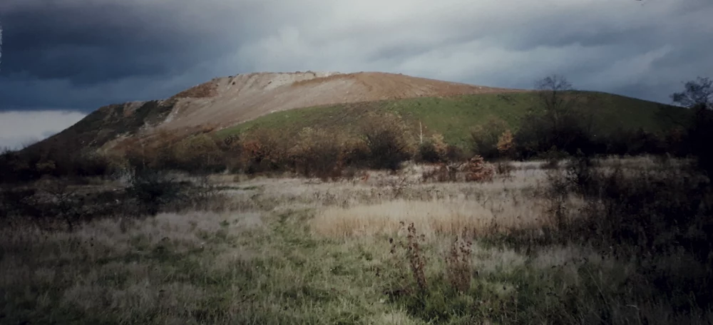 1998 :
Photo esplanade au pied de la Colline. La végétation commence à prendre place au pied et
aux abords.
Source : Photo à partir de l’étude historique, documentaire et memorielle de IDDEA, 2019